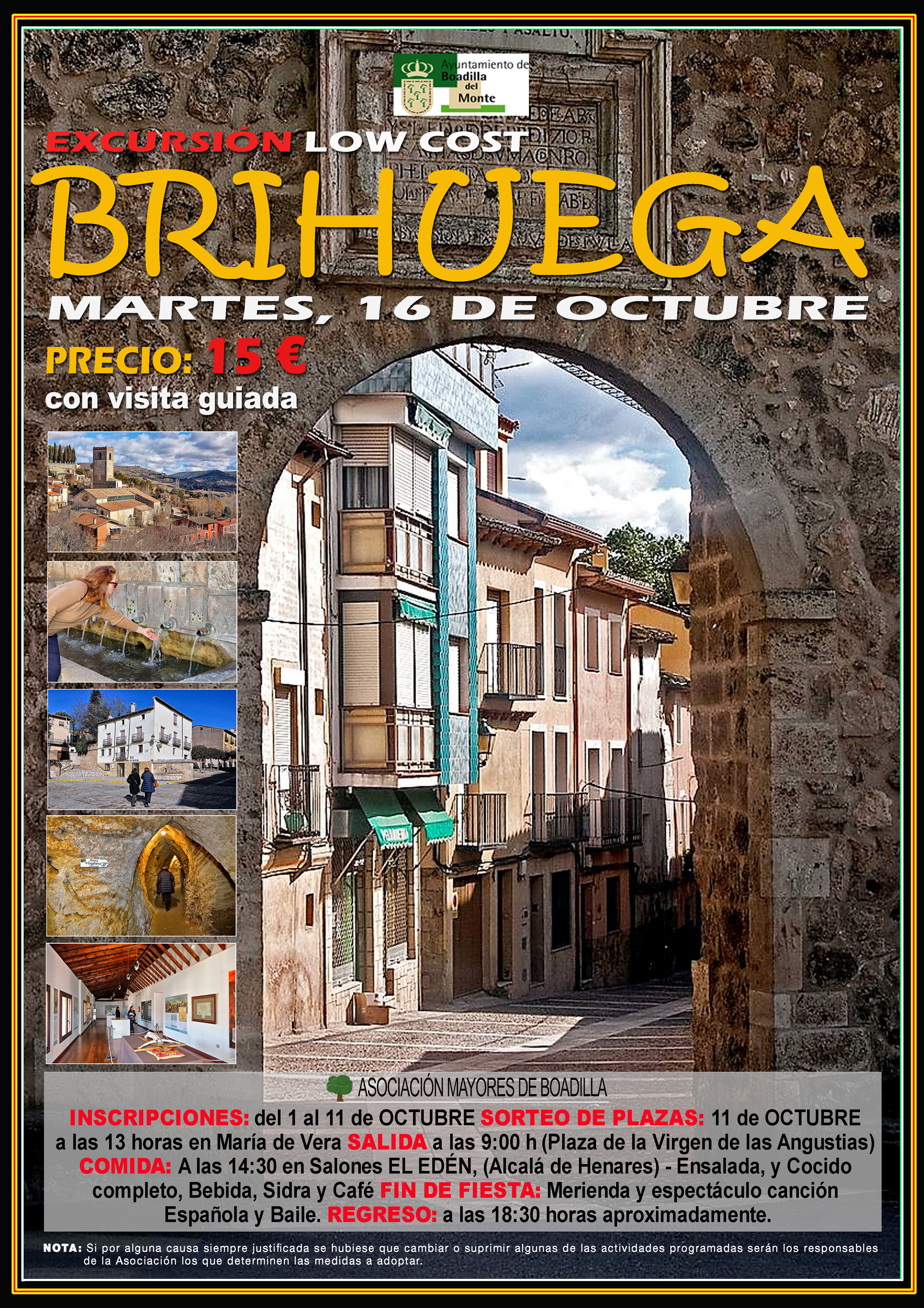 EXCURSI�N A BRIHUEGA